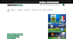 Desktop Screenshot of calciobetter.com