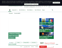 Tablet Screenshot of calciobetter.com
